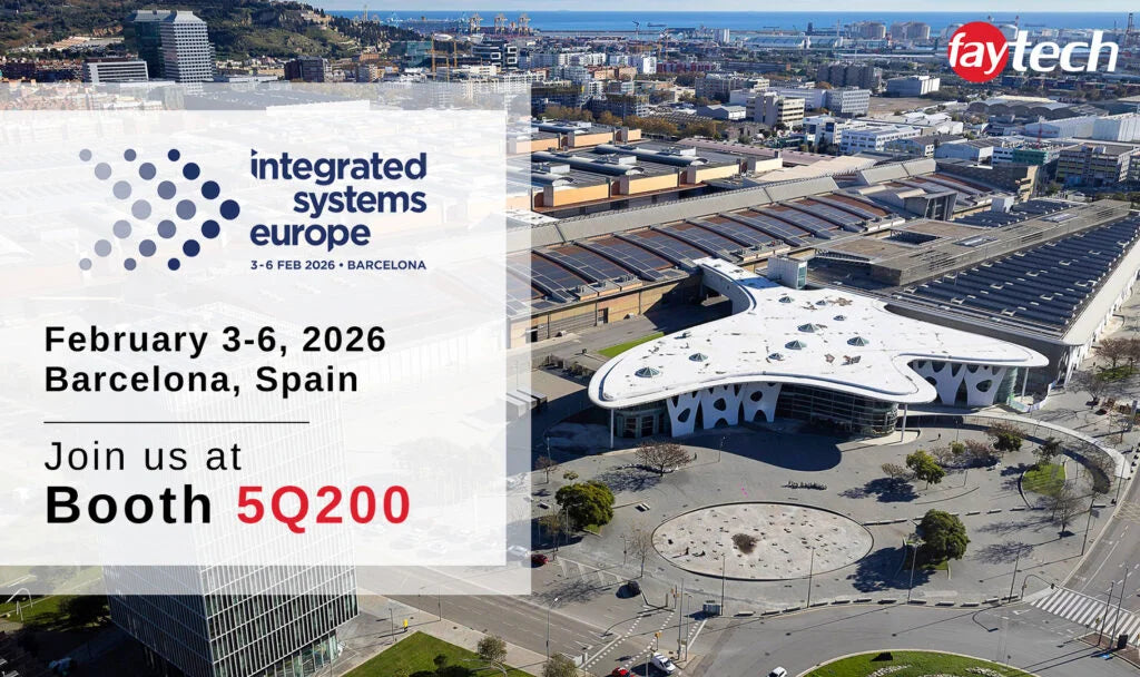 faytech at ISE 2026 in Barcelona, Spain
