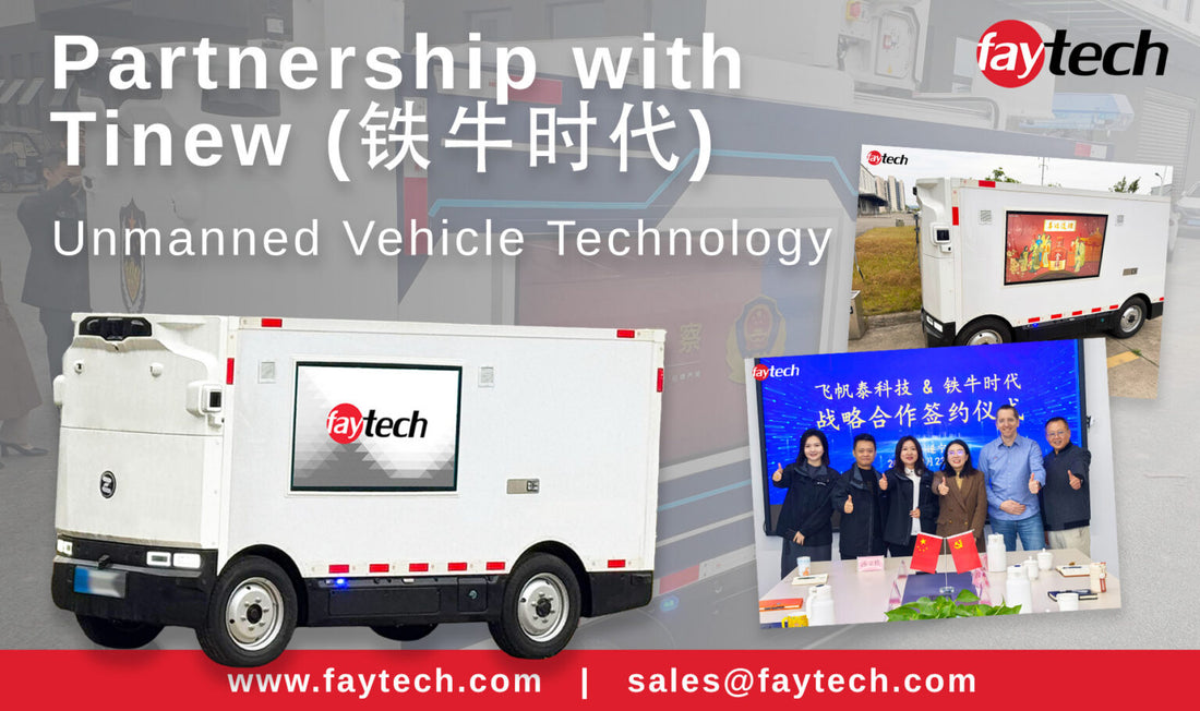 faytech and Tinew Forge Strategic Partnership to Advance Unmanned Vehicle Technology